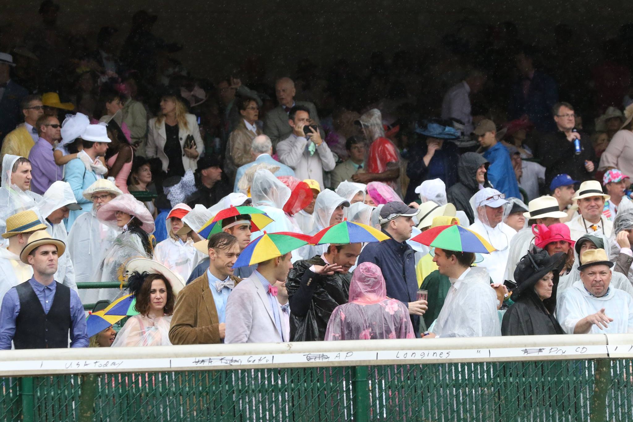 Crowd at the 2018 Kentucky Derby