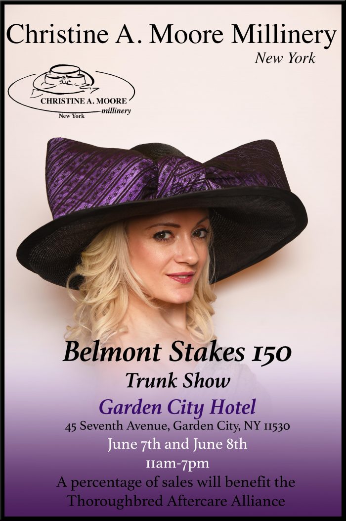 cam hats garden city belmont stakes