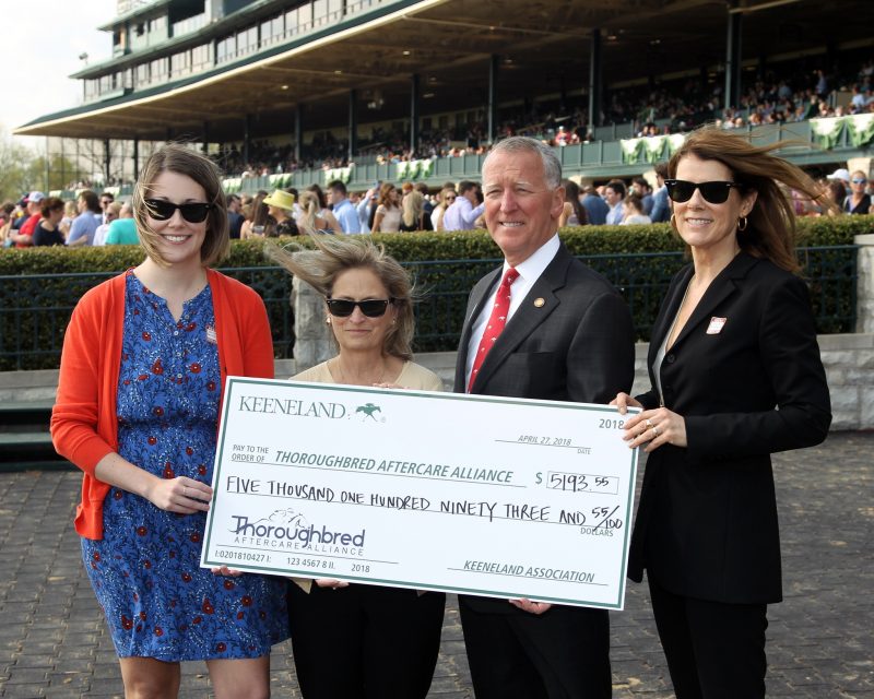 TAA Benefits from @BetKeeneland During Spring Meet