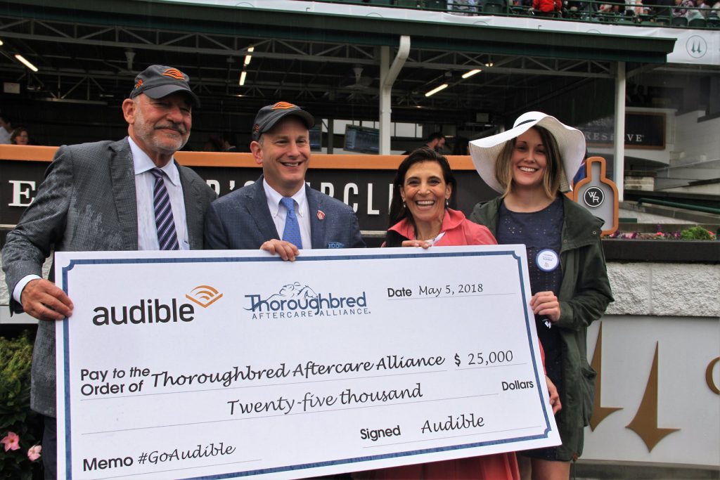 TAA Kentucky Derby check presentation