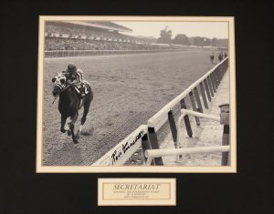 secretariat and jockey Ron Turcotte