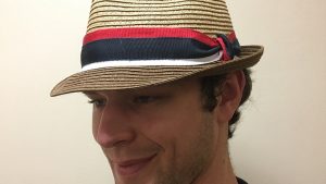 Mens hat by Christine A. Moore
