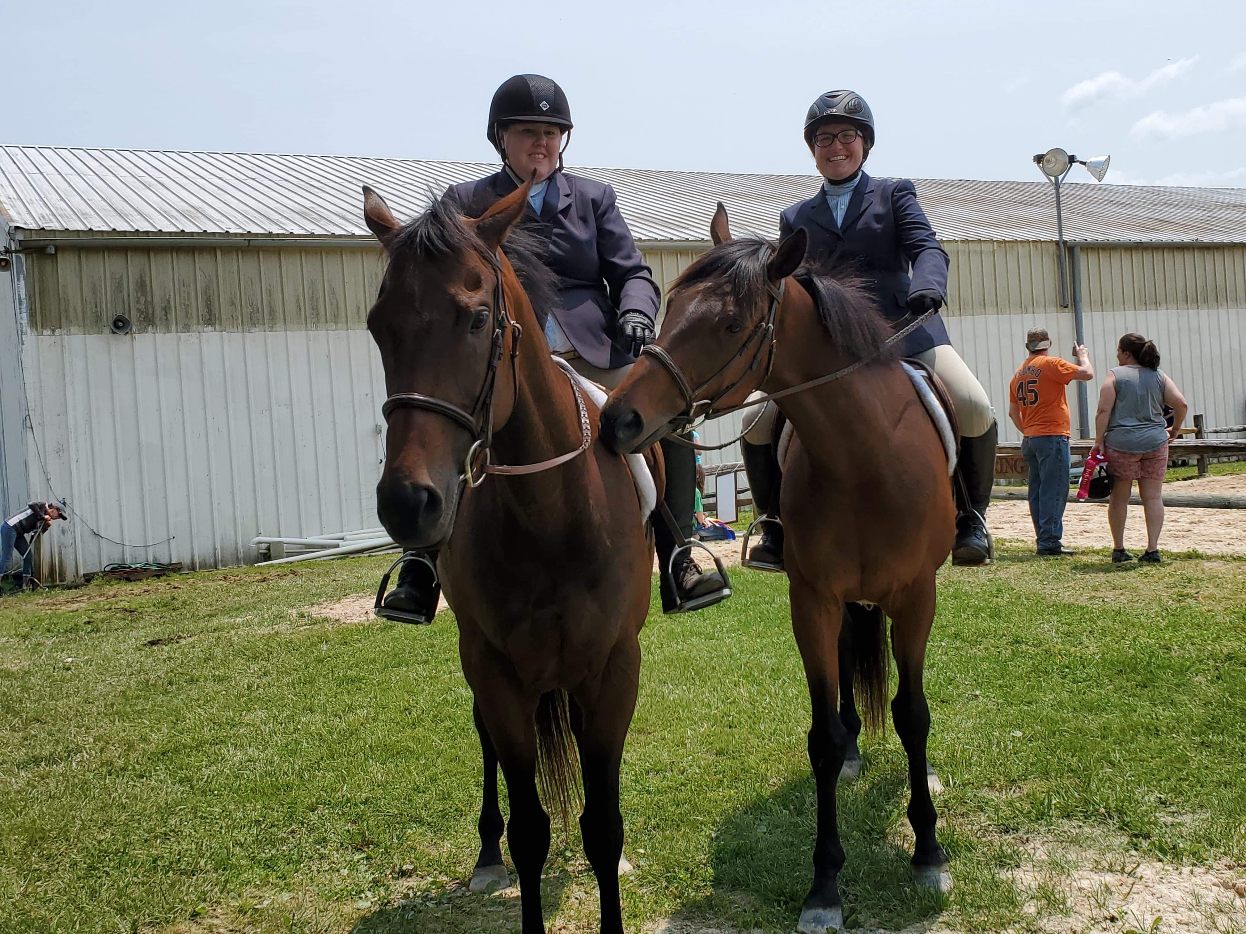 Mobil Night and friend at MidAtlantic Horse Rescue Show