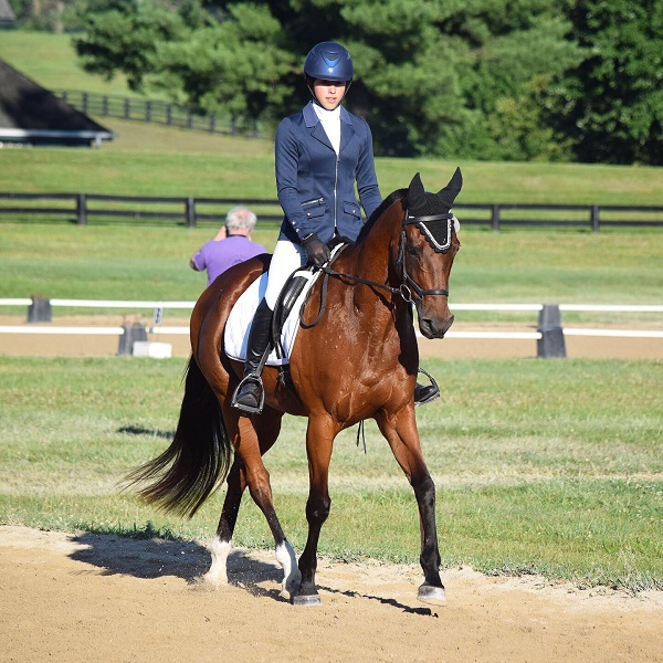 Jost Van Dyke and rider Brittney McCarthy