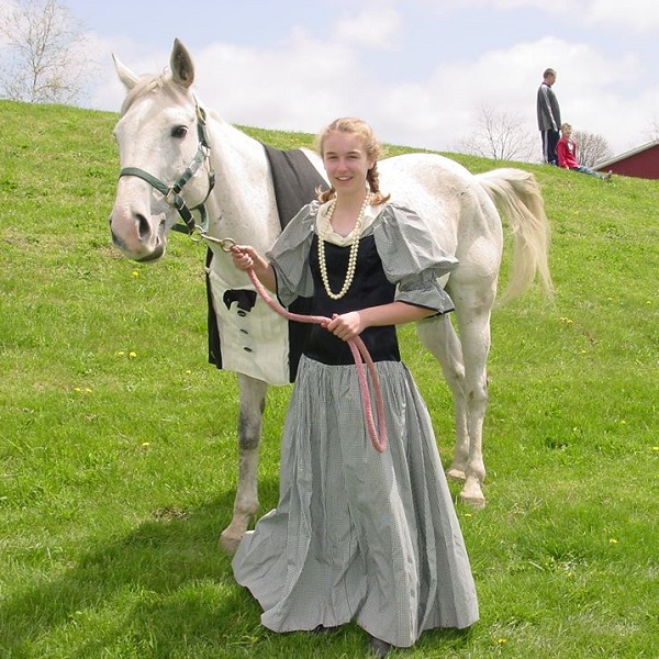 Lucky Orphan dressed up for Halloween at LOHR