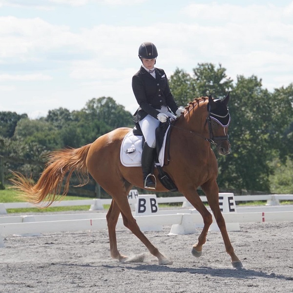 Shwasnicerthen & Tori Kager dressage test