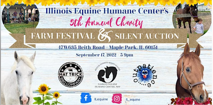 Illinois Equine Humane Center: 5th Annual Farm Festival & Silent Auction