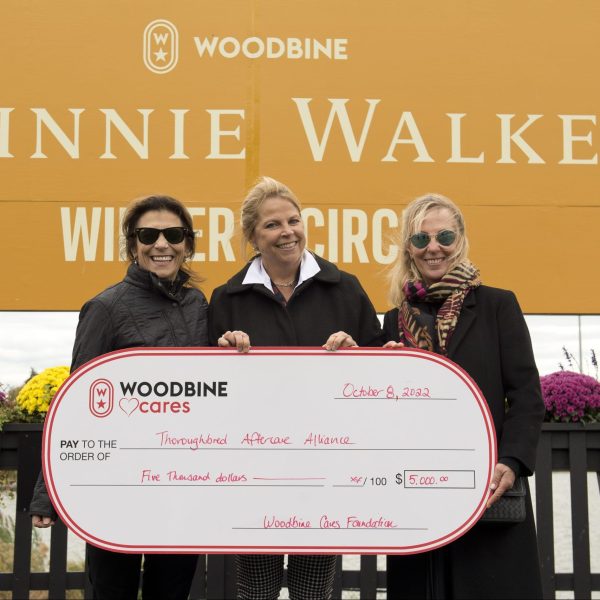 Woodbine Cares, Riders, Jock’s Room Team Members Contribute Over $11,000 to TAA on E.P. Taylor Day