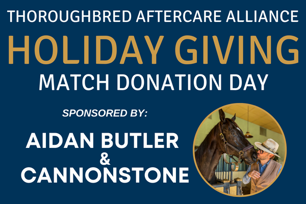 Aidan Butler & Cannonstone Pledge $2,500 One-Day Match Donation to TAA Holiday Giving Campaign December 24th