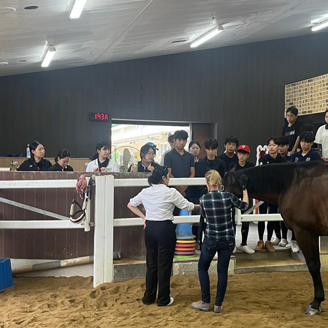 Photo from CJ's trip to South Korea - Day 2 (teaching hands-on demonstration)