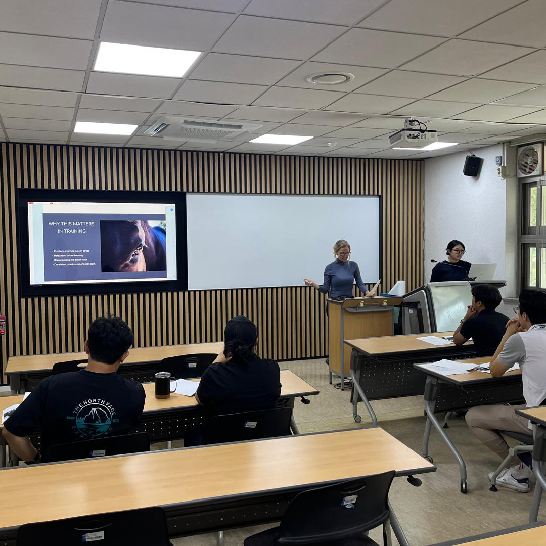 Photo from CJ's trip to South Korea - Day 3 (teaching in the classroom)