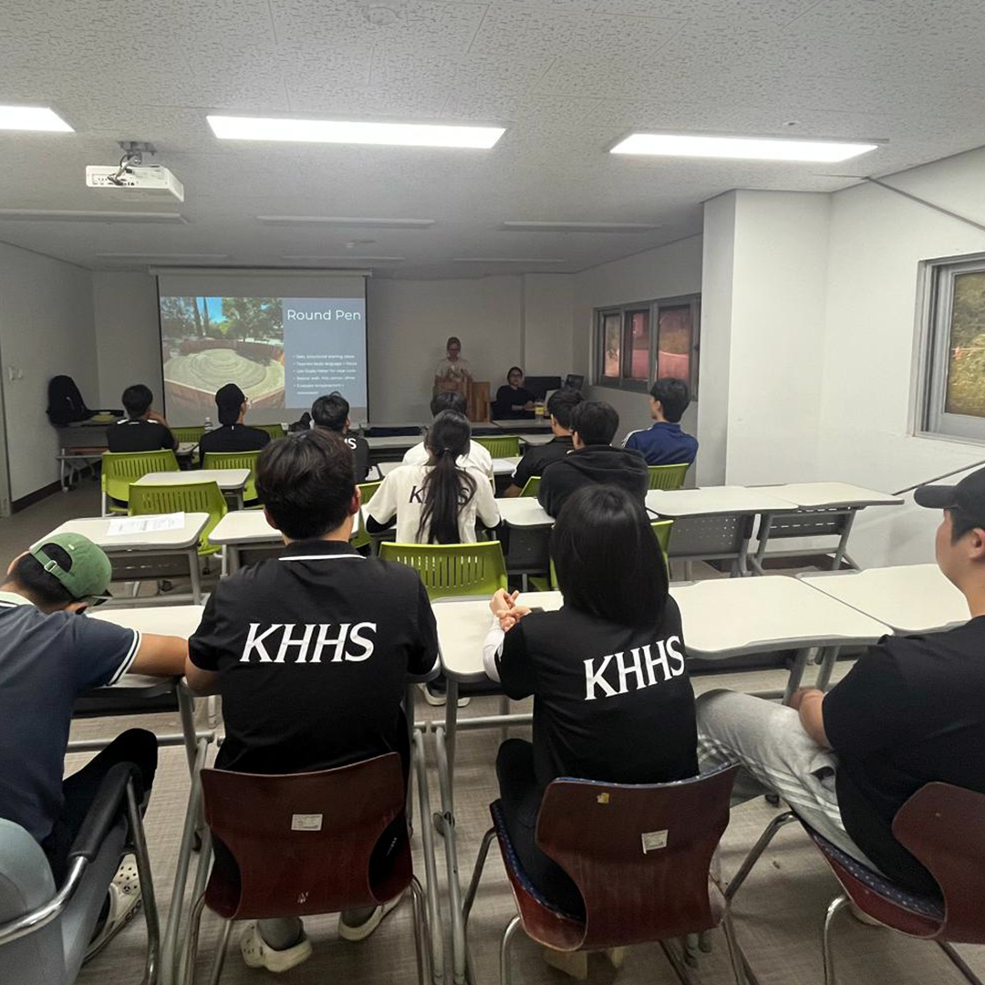 Photo from CJ's trip to South Korea - Day 4 (teaching in the classroom)