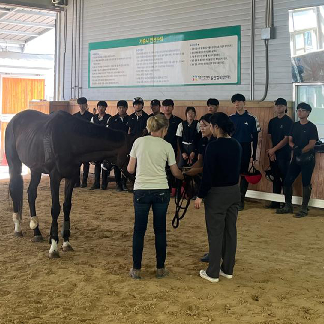 Photo from CJ's trip to South Korea - Day 4 (teaching hands-on demonstration)