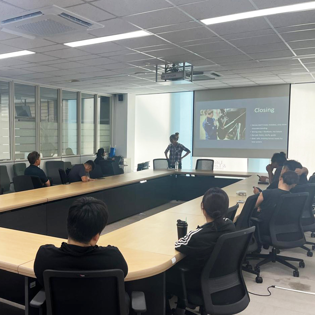 Photo from CJ's trip to South Korea - Day 6 (classroom)