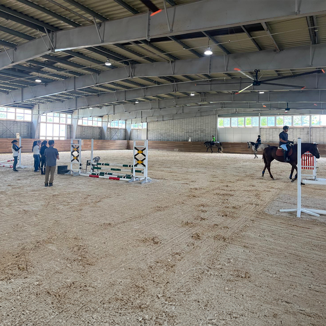 Photo from CJ's trip to South Korea - Day 7 (riding lessons)