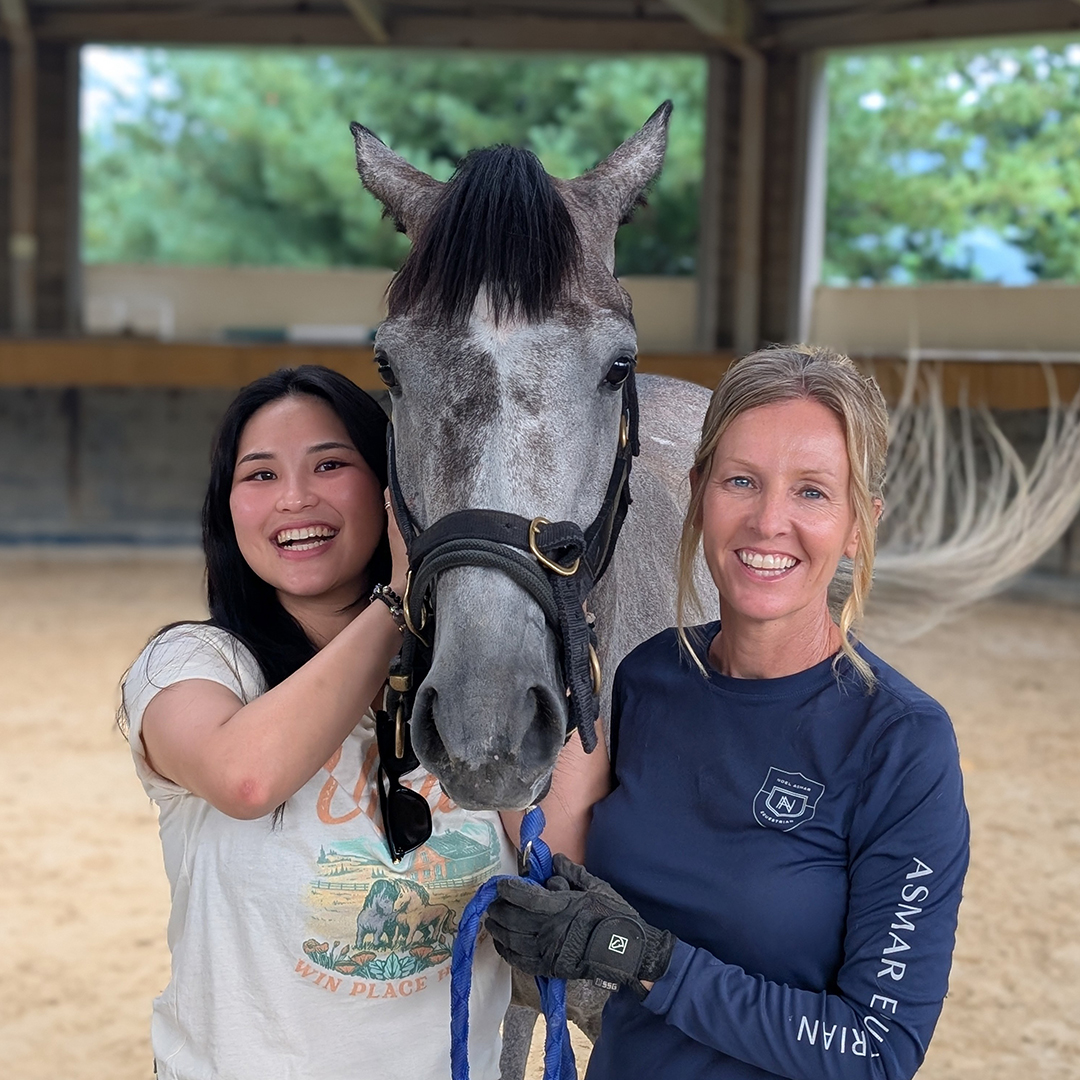 Photo from CJ's trip to South Korea - Day 7 (hands-on demonstration with horse)