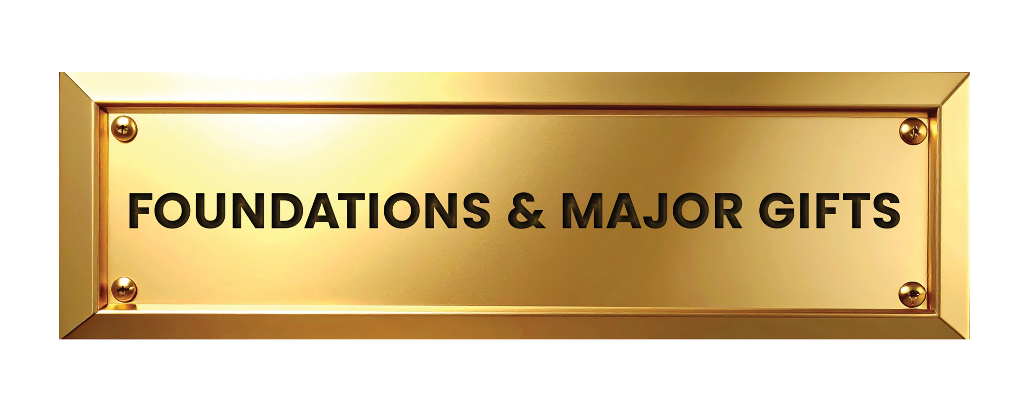 Foundations & Major Gifts