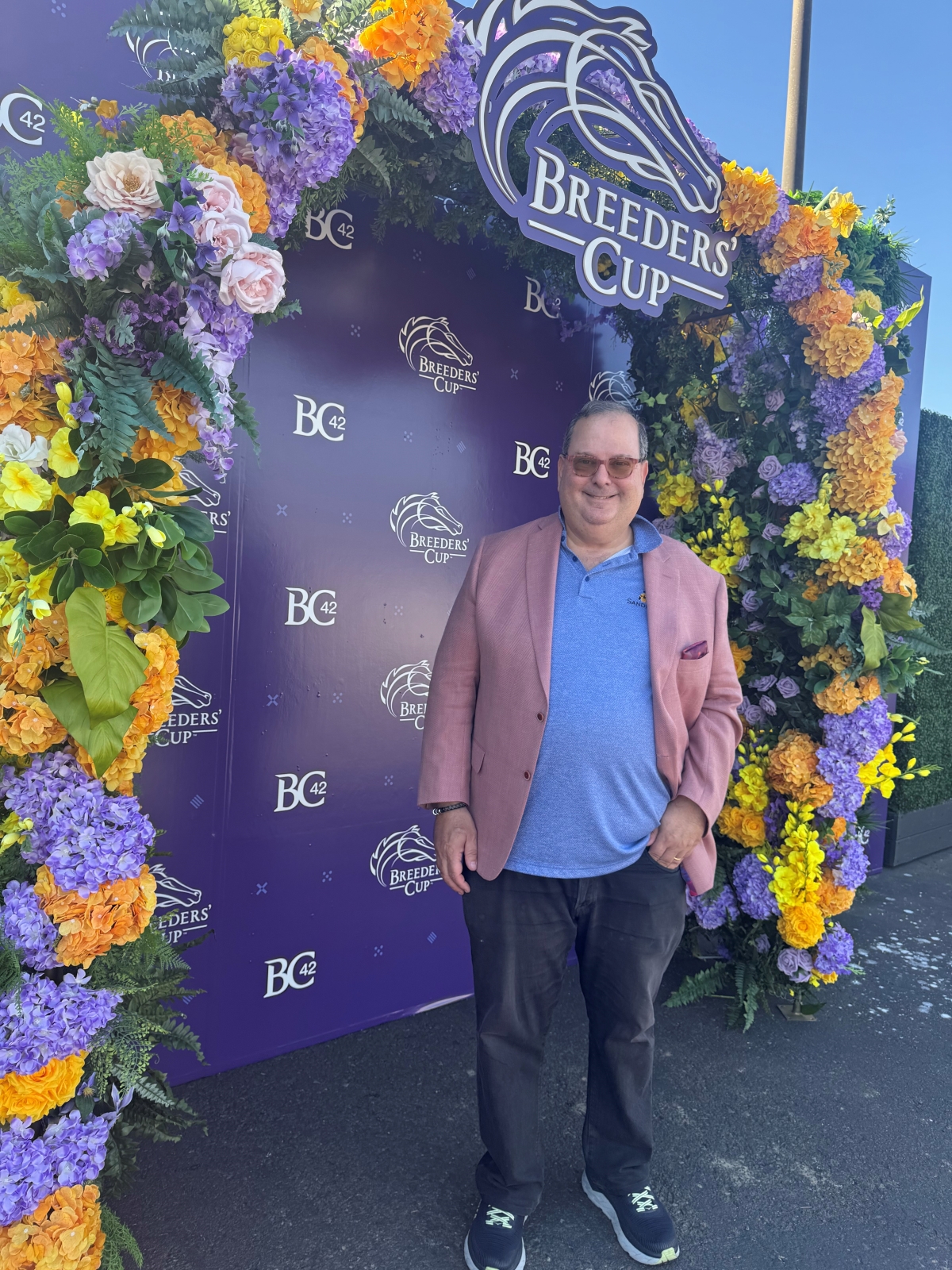 Ken Freirich pictured at Breeders' Cup.
